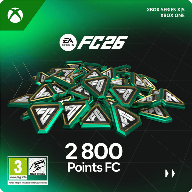 2 800 Points FC 26 (Xbox)
