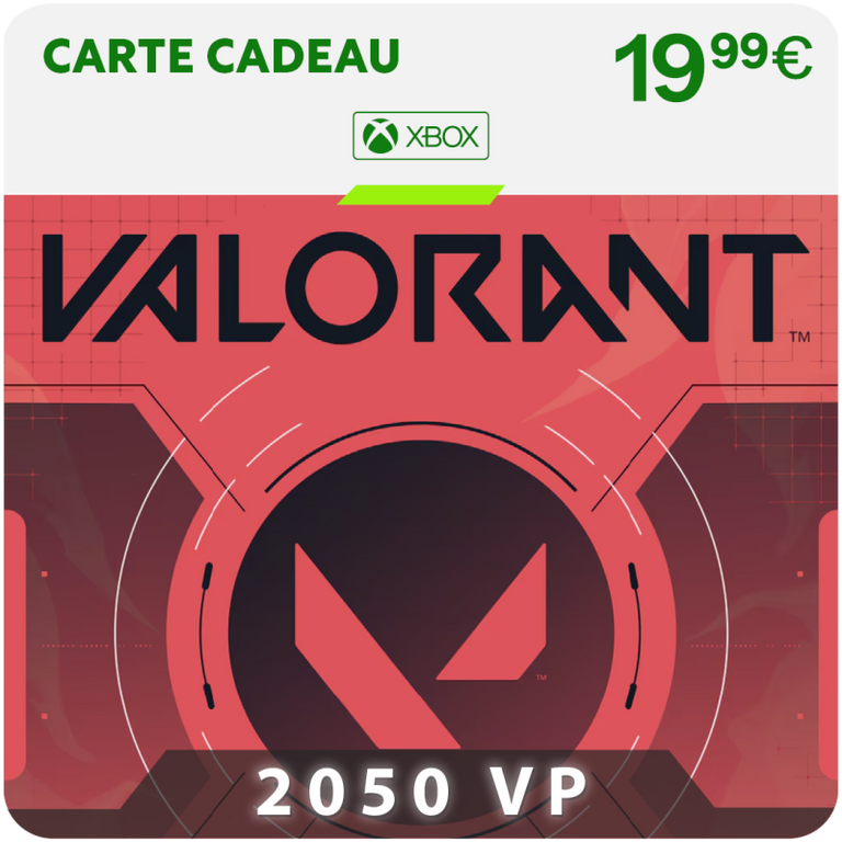 2 050 Valorant Points (Xbox)