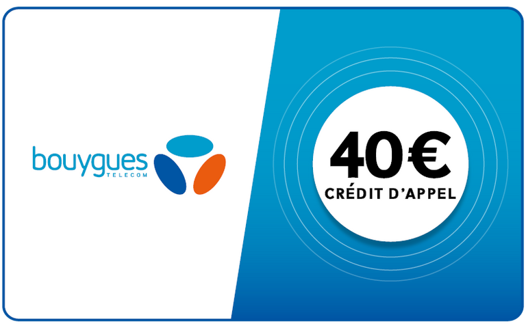 Bouygues Télécom 40 €