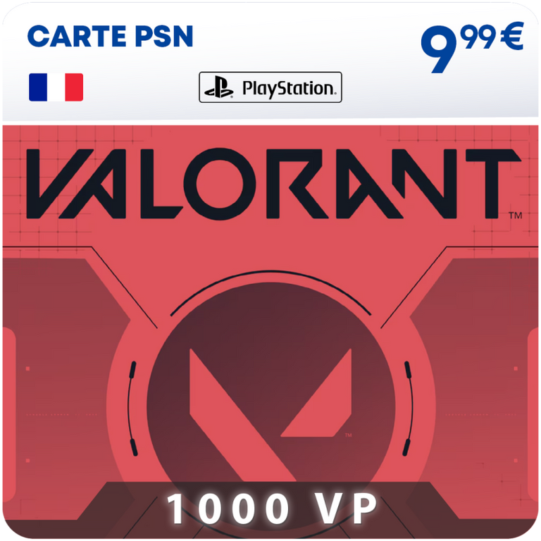 1 000 Valorant Points (PS5)