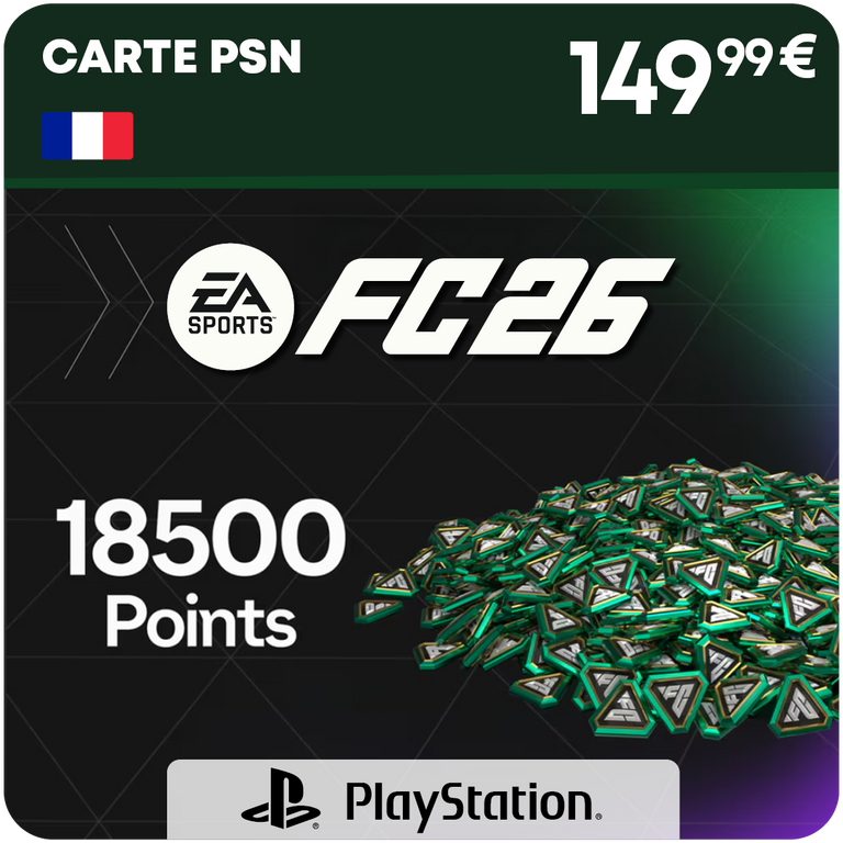 18 500 Points FC 26 (PlayStation)