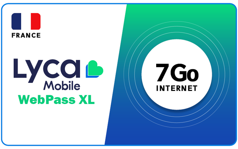Lycamobile Internet 7Go