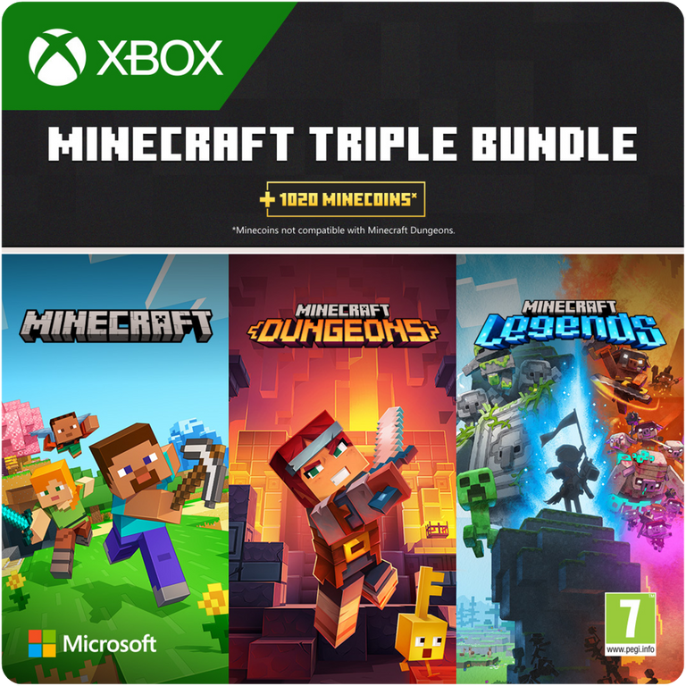 Minecraft Triple Bundle