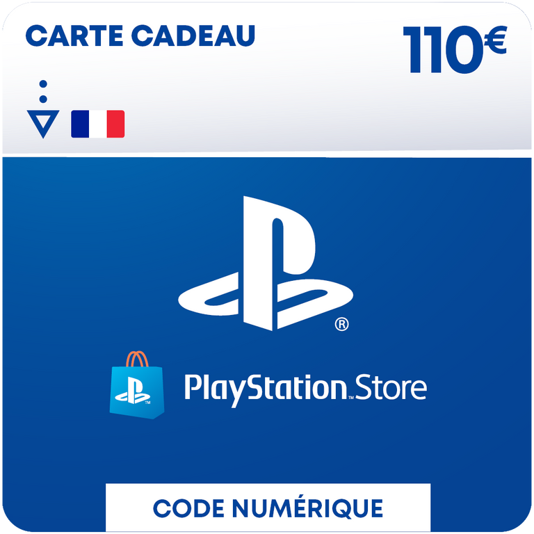 Carte PlayStation Store 110 €