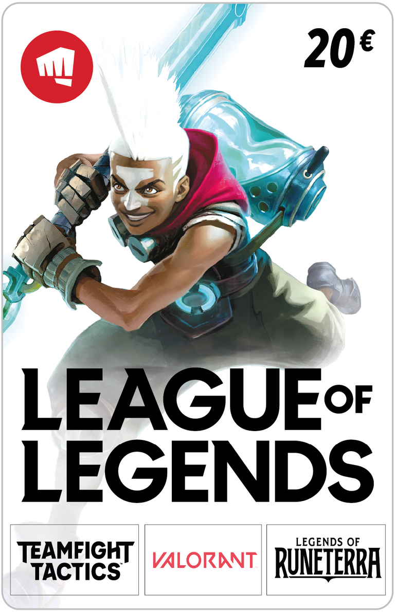 Carte League of Legends 20 €