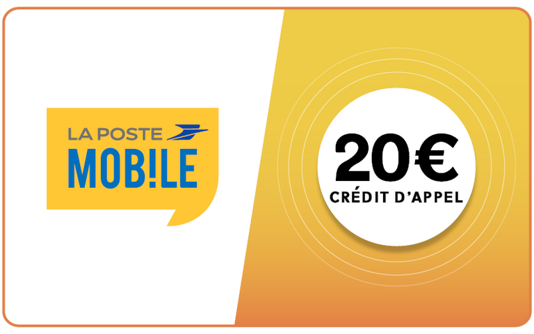 La Poste Mobile 20 €