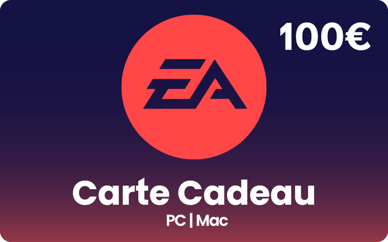Carte cadeau EA 100 €