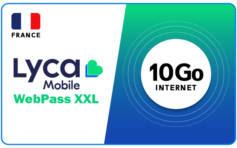 Lycamobile Internet 10Go