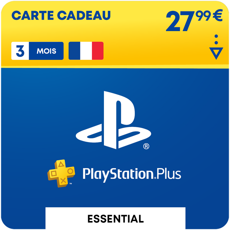 PlayStation Plus Essential 3 mois