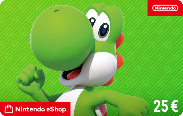 Carte Nintendo eShop 25 €
