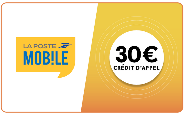 La Poste Mobile 30 €