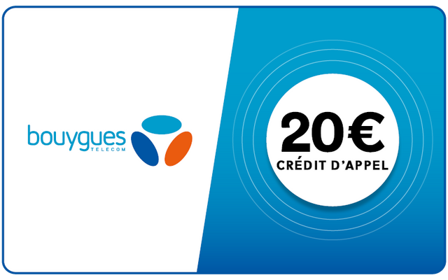 Bouygues Télécom 20 €
