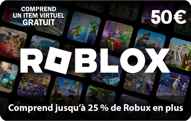 Carte Roblox 50 €
