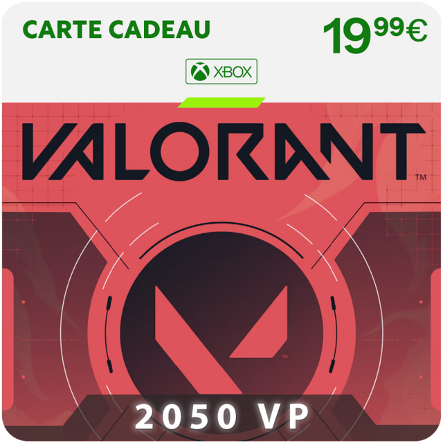 2 050 Valorant Points (Xbox)