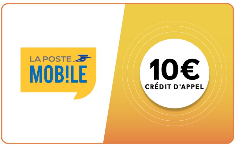 La Poste Mobile 10 €