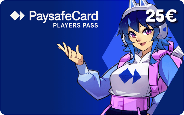 PaysafeCard Players Pass 25 €