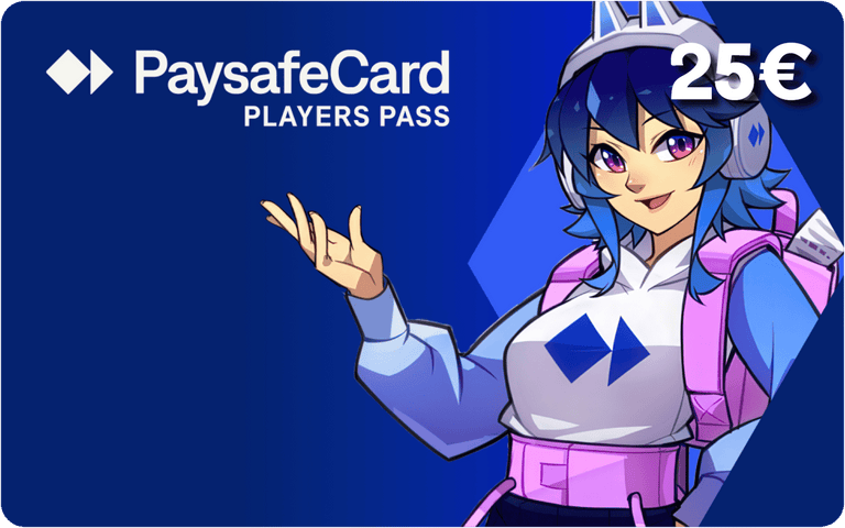 PaysafeCard Players Pass 25 €