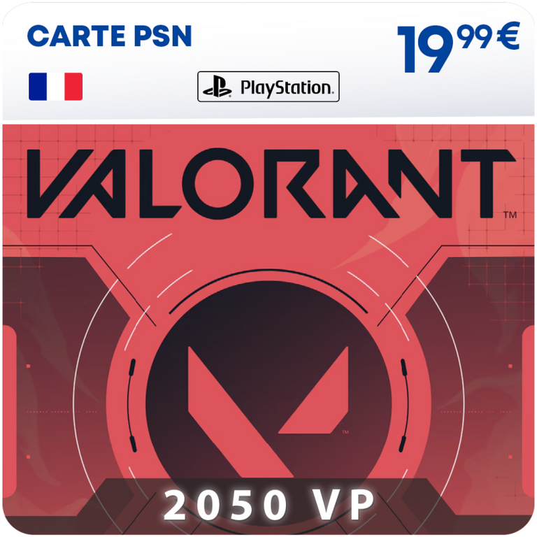2 050 Valorant Points (PS5)