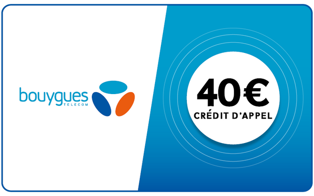 Bouygues Télécom 40 €