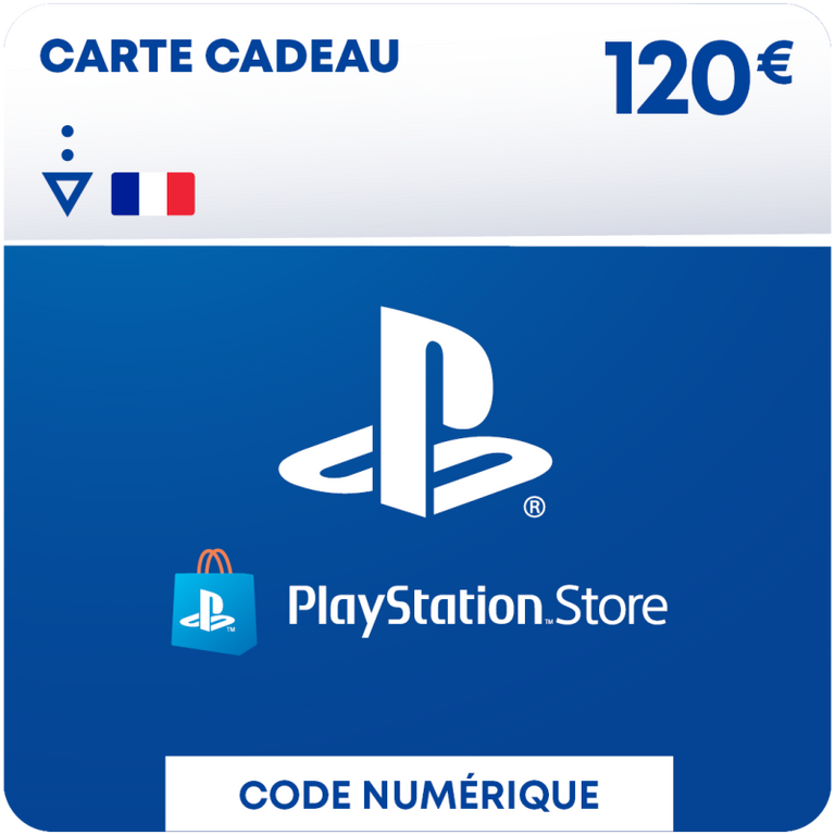 Carte PlayStation Store 120 €