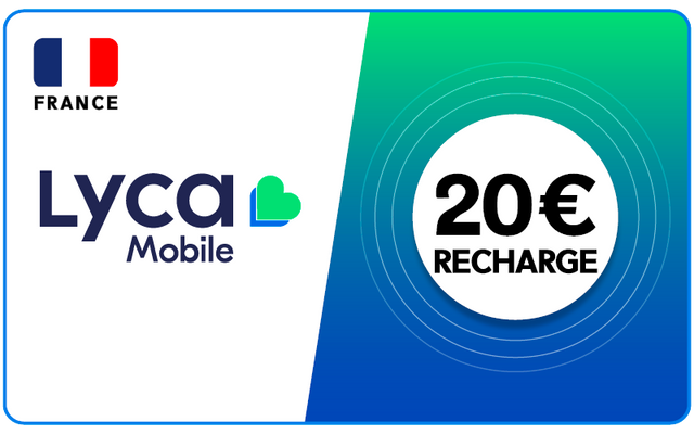 Lycamobile 20 €