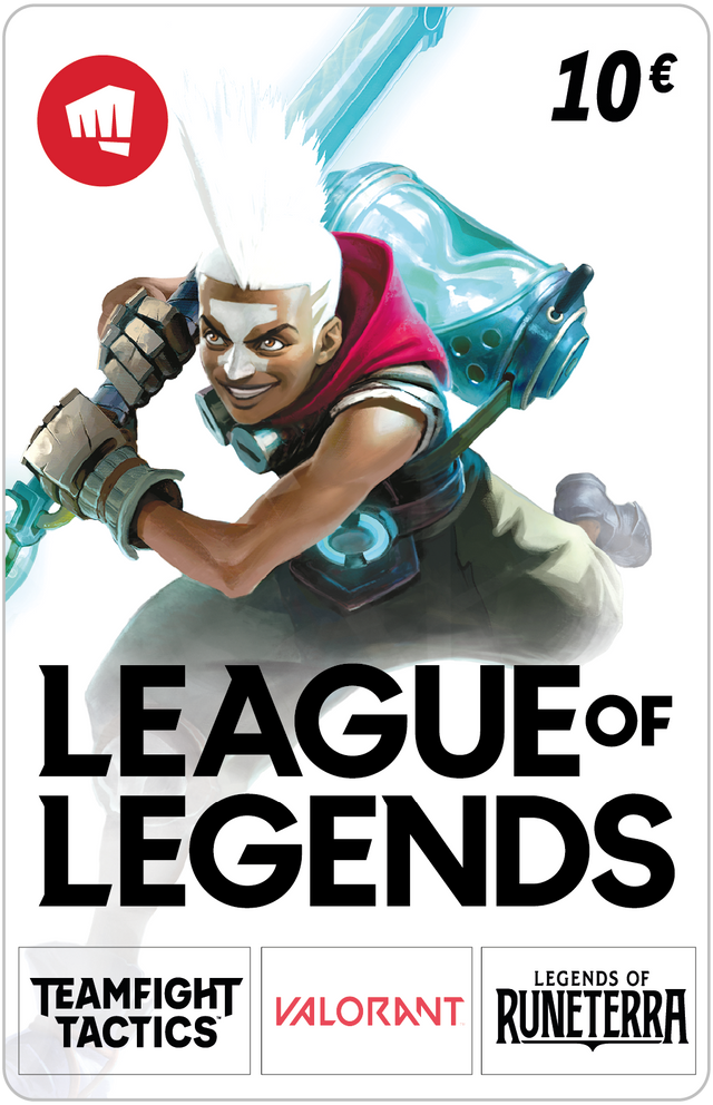Carte League of Legends 10 €