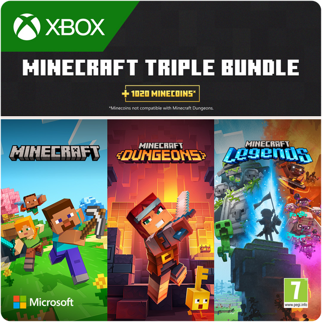 Minecraft Triple Bundle