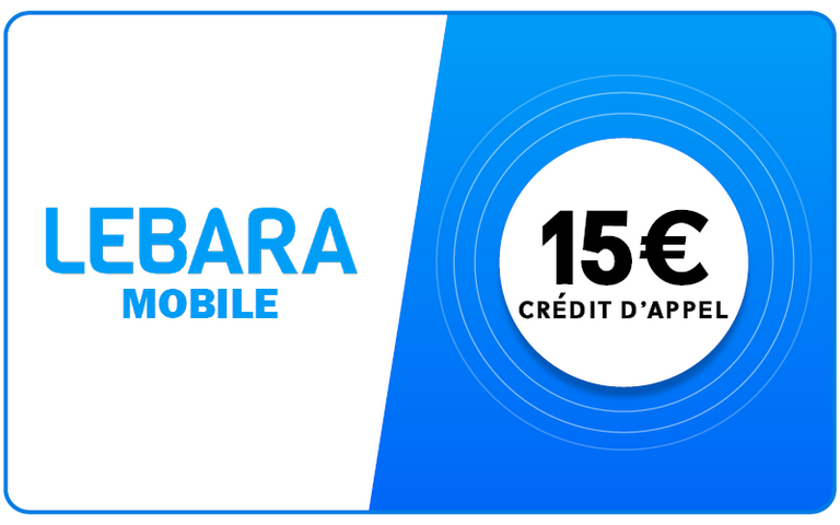 Lebara 15 €