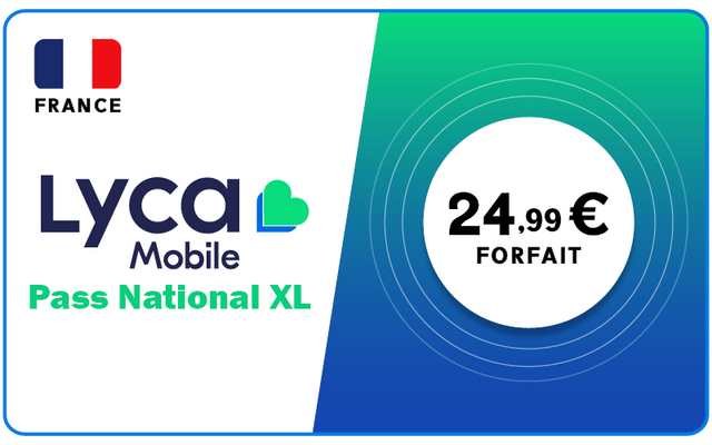 Lycamobile Pass National XL
