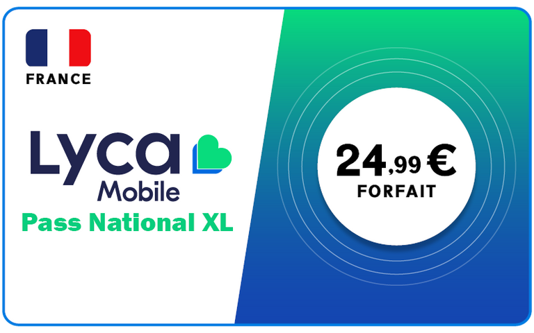 Lycamobile Pass National XL