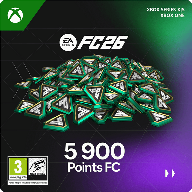 5 900 Points FC 26 (Xbox)