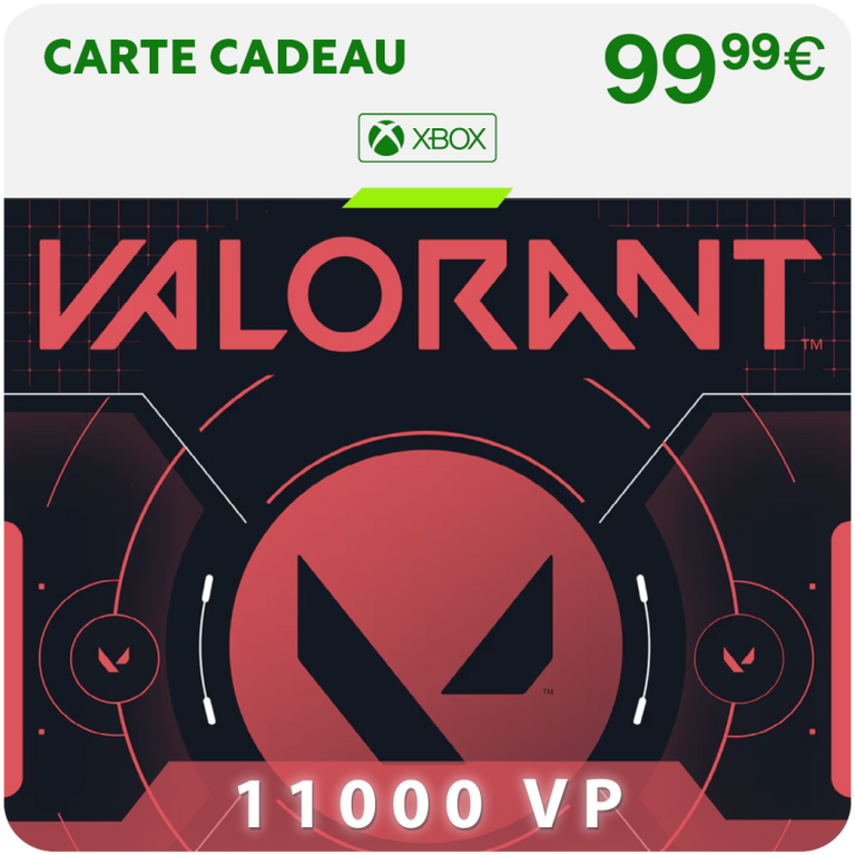 11 000 Valorant Points (Xbox)