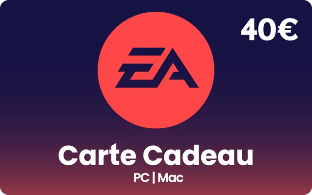 Carte cadeau EA 40 €