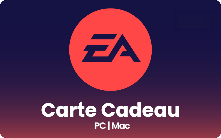 Carte cadeau EA