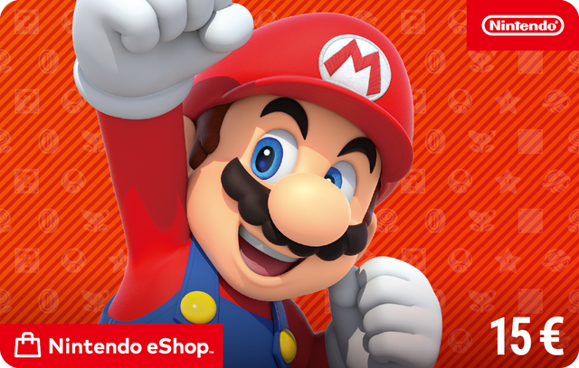Carte Nintendo eShop 15 €
