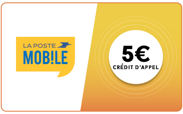 La Poste Mobile 5 €