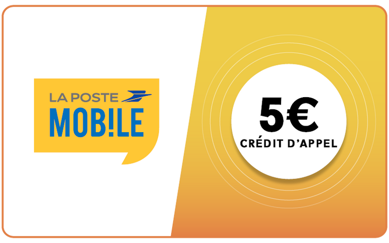 La Poste Mobile 5 €