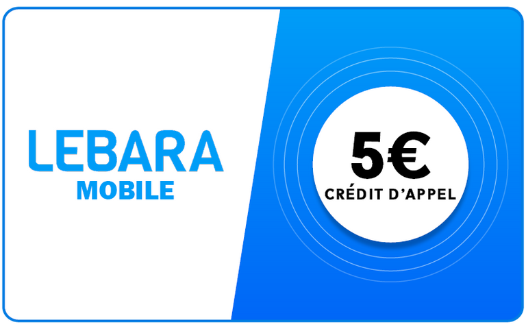Lebara 5 €