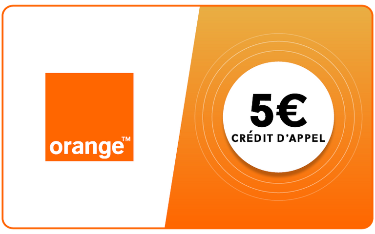 Orange Mobicarte 5 = 6 €