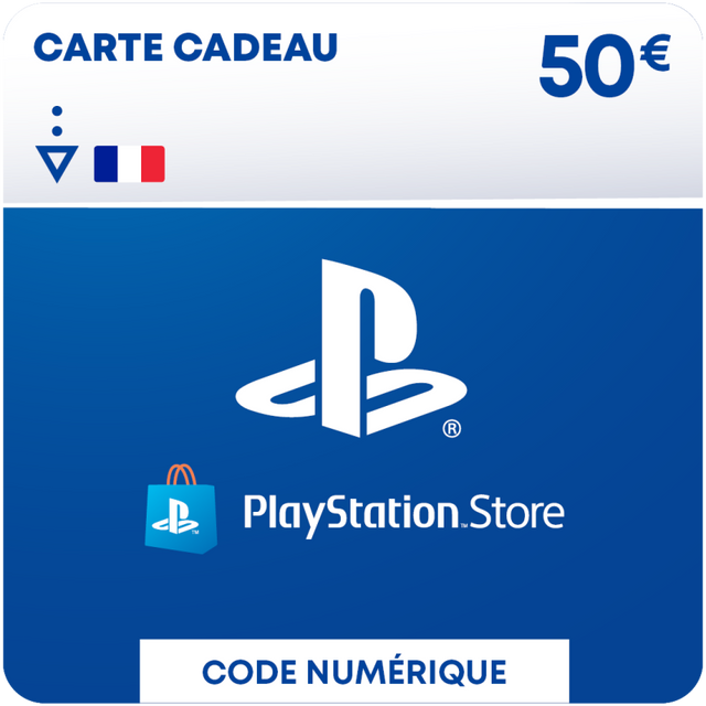 Carte PlayStation Store 50 €