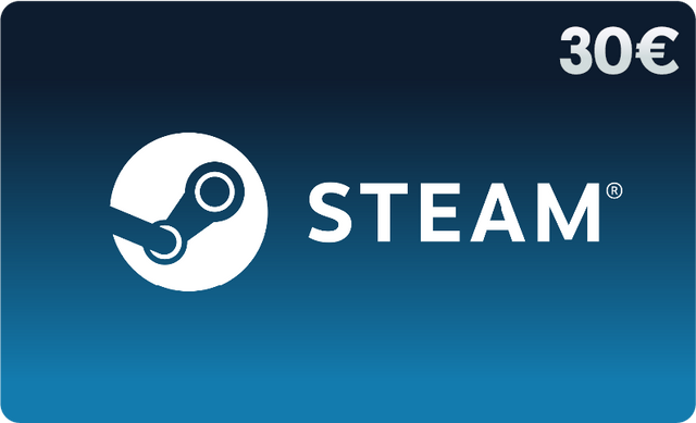 Steam Carte Cadeau 30 €