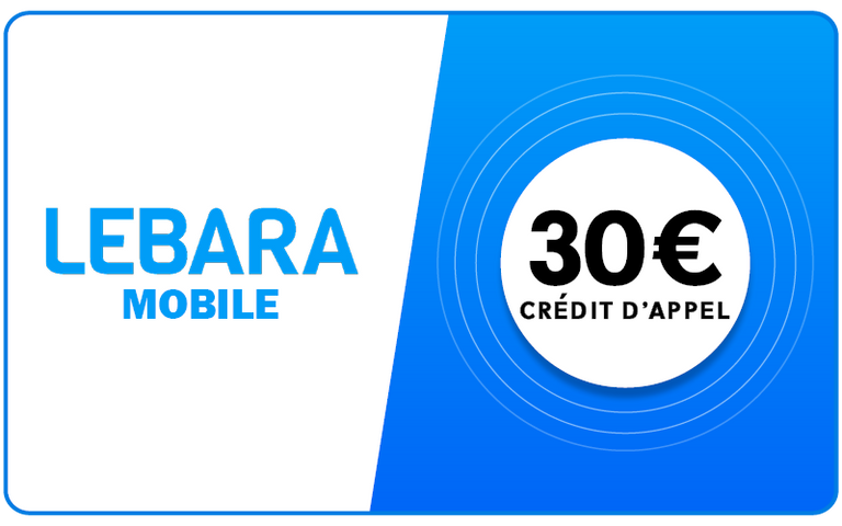 Lebara 30 €