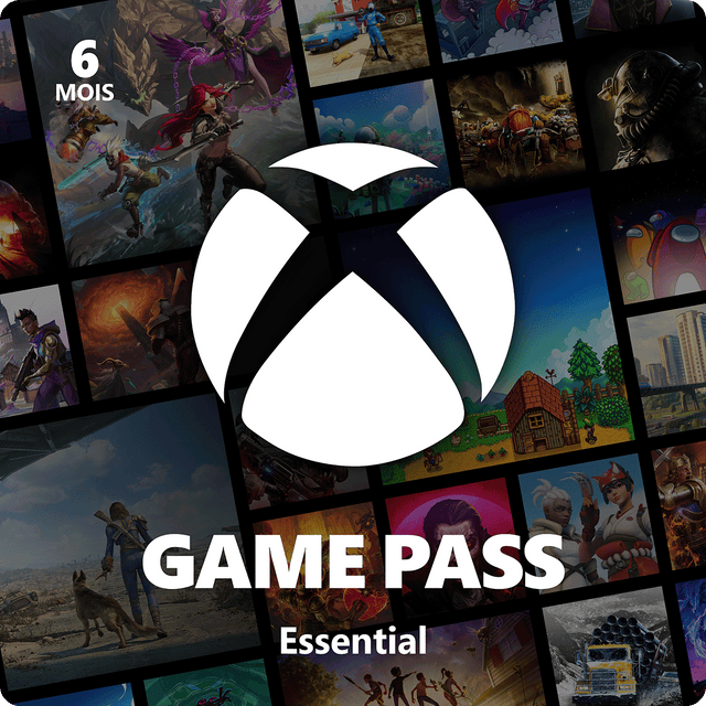 Xbox Game Pass Essential 6 mois