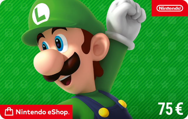 Carte Nintendo eShop 75 €