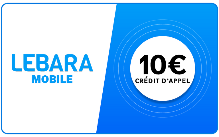 Lebara 10 €