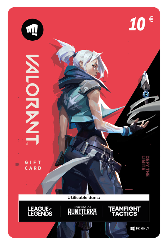 Carte Valorant 10 €