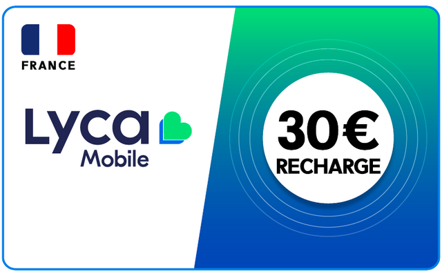 Lycamobile 30 €