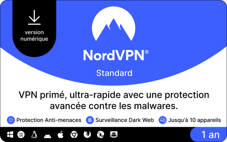 NordVPN Standard 12 mois