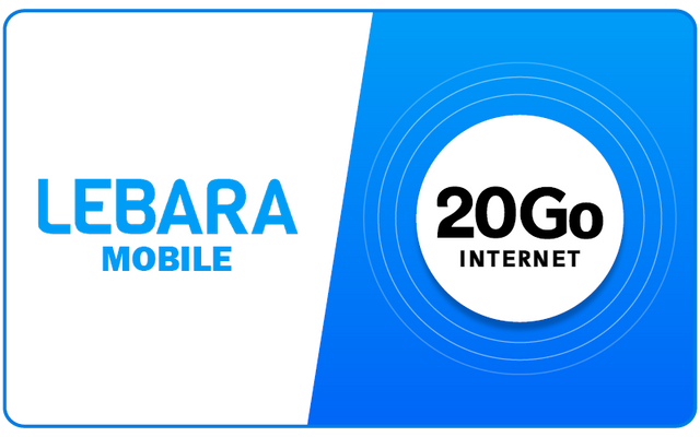 Lebara Internet 20Go