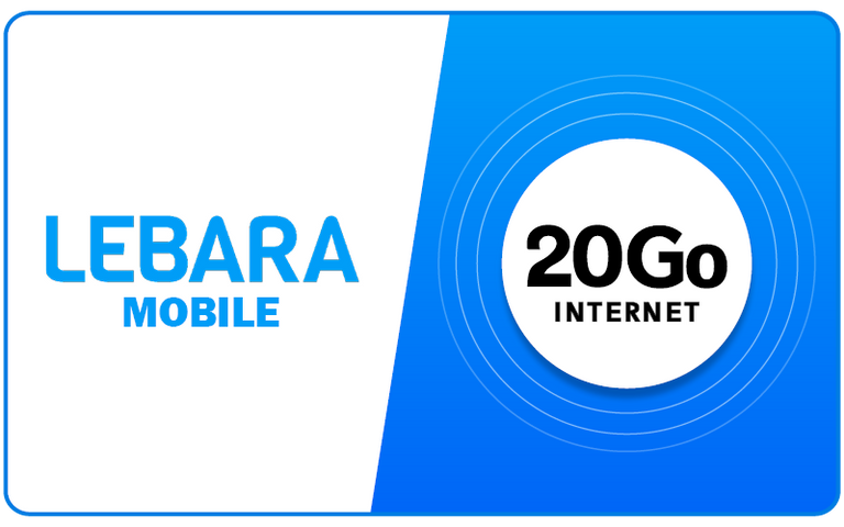 Lebara Internet 20Go
